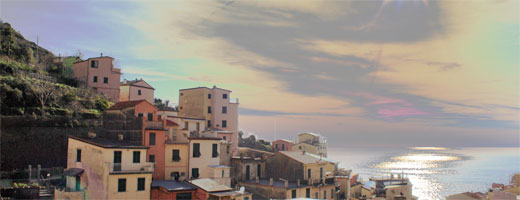 riomaggiore tramonto