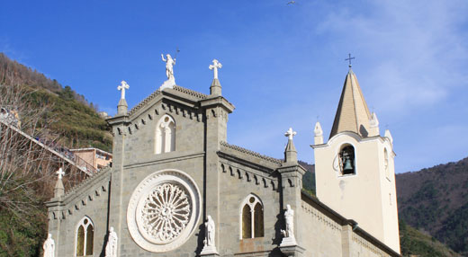 riomaggiore chiesa di san giovanni battista